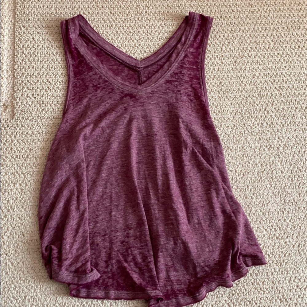 Purple tank top
